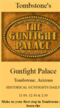 Mobile Screenshot of gunfightpalace.com